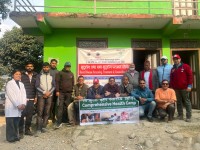 सिपाघाटमा मुटुरोग तथा बाथ मुटु रोग शिविर सम्पन्न