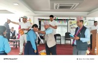 महिनावारी स्वस्च्छता दिवसको अवसरमा ईन्द्रावतीमा पालिका स्तरीय स्वास्थ्य सम्बन्धि हाजिरिजवाफ प्रतियोगिता