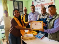 मेलम्ची-७ लाई अनिवार्य तथा निःशुल्क शिक्षा वडा घोषणा, एसईई उत्कृष्ट विद्यार्थी सम्मानित