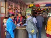मेलम्ची बजार अनुगमन, अखाद्य बस्तु नष्ट