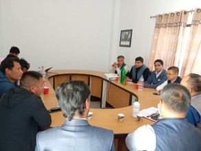 पाँचपोखरी थाङ्पाल गाउँपालिका स्तरीय विपद् व्यवस्थापन समितिको बैठक सम्पन्न