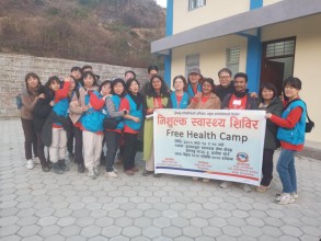 हेलम्बु गाउँपालिकामा आयोजित स्वास्थ्य शिविरमा ८०० जनाले लिए सेवा