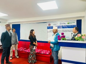 जनप्रतिनिधिहरुका लागी अपांगता,समावेशी,योजना प्रक्रिया,पहुँच,आर्थिक समावेशीकरण सम्वन्धि कार्यशाला सम्पन्न