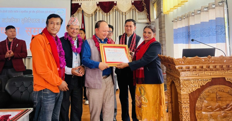 पाँचपोखरी थाङपाल गाउँपालिका सहित जिल्लाका सबै पालिका पूर्ण खोप सुनिश्चितता र दिगोपना घोषणा सम्पन्न