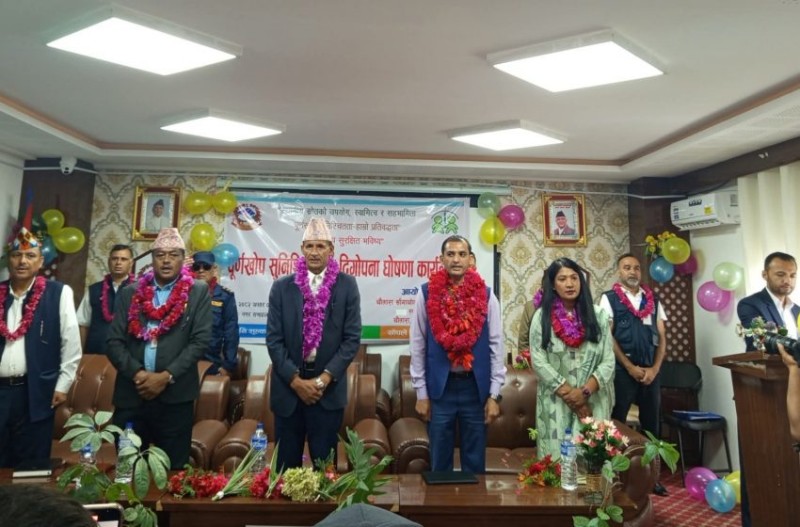 चौतारा साँगाचोकगढी नगरपालिका ‘पूर्ण खोप सुनिश्चितता तथा दिगोपन’ घोषणा