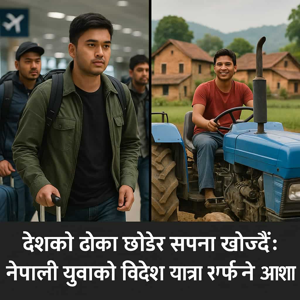 नेपालमा युवाको अवस्था र विदेश पलायन:सम्भावना र संकटको दोबाटोमा